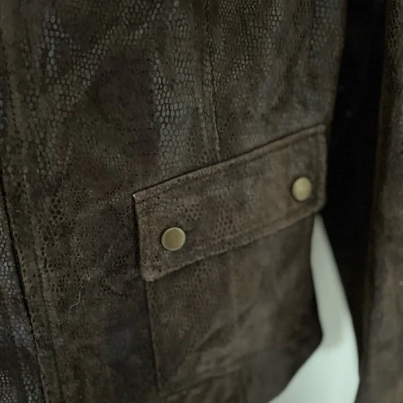 Alfani Leather Jacket - Picture 2 of 6